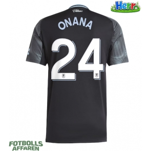 Aston Villa Amadou Onana #24 Bortatröja 2025-26 Kortärmad